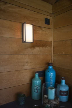 Eco-Light LED Außenlampe Aluminium RGB IP54 16 W H:22 cm dimmbar< Metall Lampen|Led Außenleuchten