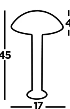 Searchlight LED Außenlampe Garten 45 cm IP44 Anthrazit 4000 K 505 lm< Wegeleuchten|Led Außenleuchten