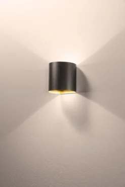 Eco-Light LED Außenlampe Wand Aluminium IP44 8 W 650 lm Anthrazit< Metall Lampen|Led Außenleuchten