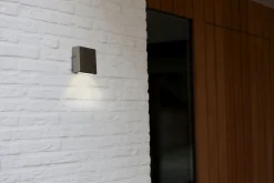 Eco-Light LED Außenlampe Wand Edelstahl IP54 10 W 4000 K Up Down< Metall Lampen|Led Außenleuchten