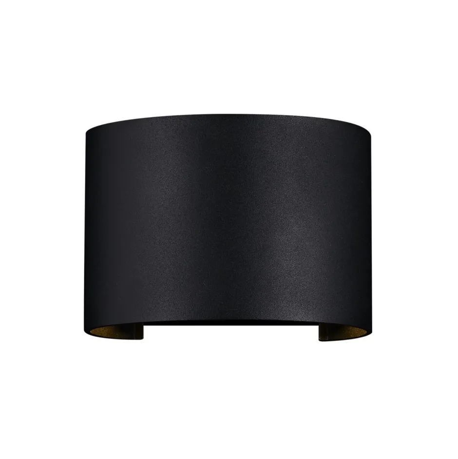 Maytoni LED Außenlampe Wand Metall IP54 Up Down 400 lm Schwarz< Außenwandleuchten|Led Außenleuchten