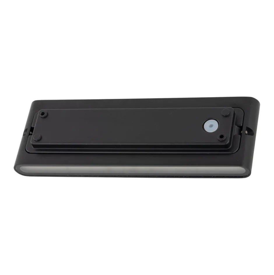 TK Lighting LED Außenlampe Wand Metall Schwarz 30 cm IP54 Up Down< Metall Lampen|Feuchtraumleuchten