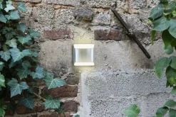 Eco-Light LED Außenleuchte Edelstahl IP54 H:12,4 cm 7 W Up Down< Metall Lampen|Led Außenleuchten