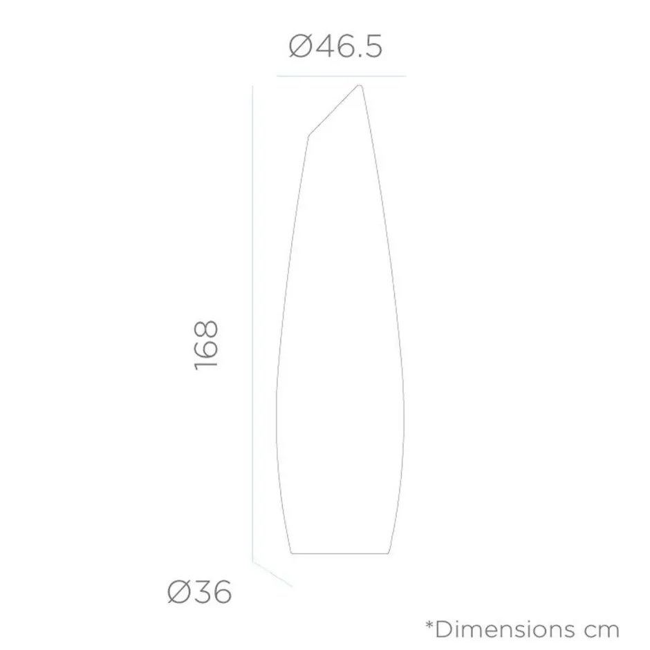 Metall Lampen|Wegeleuchten*Newgarden LED Außenleuchte Farbwechsel Dimmer 170 cm IP65 Akku kabellos