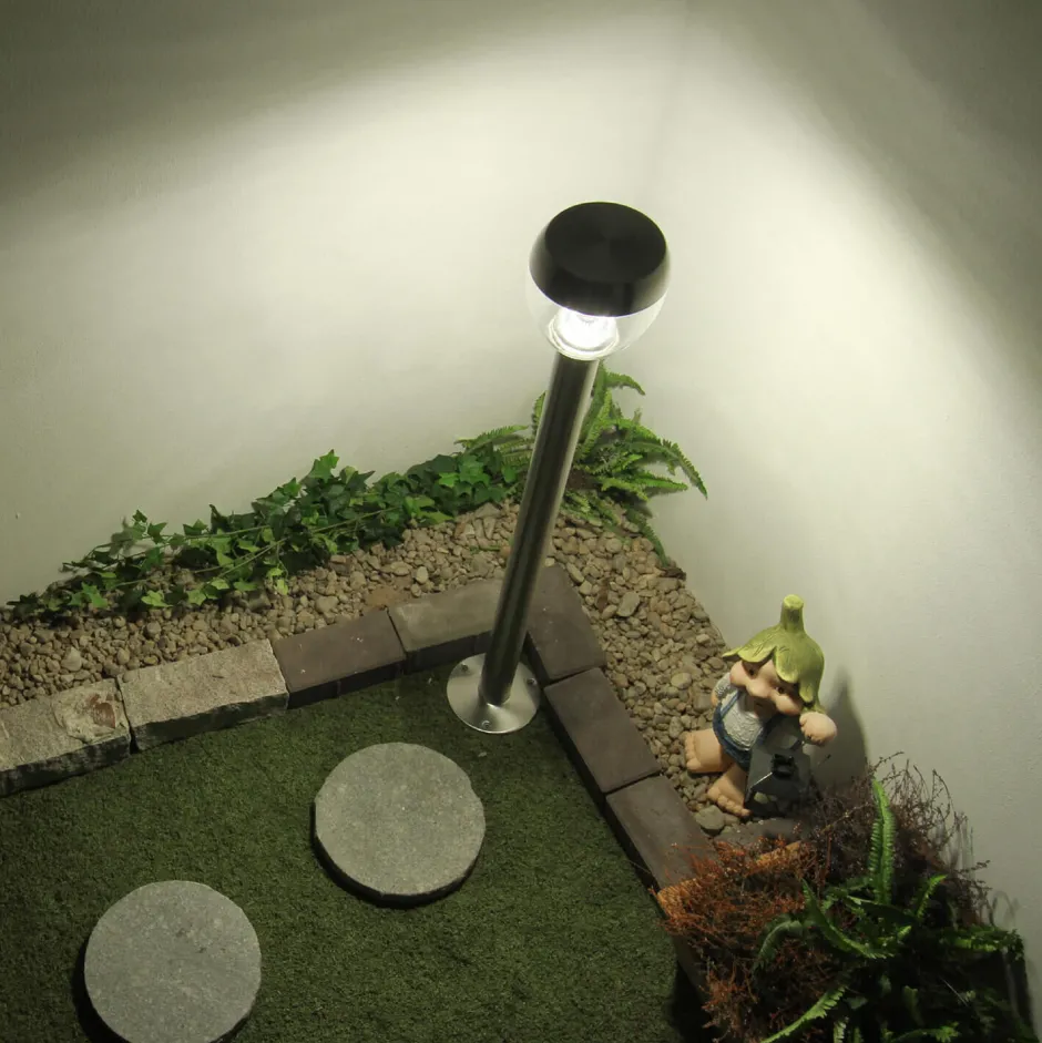 Rabalux LED Außenleuchte Modern Edelstahl Optik< Wegeleuchten|Led Außenleuchten