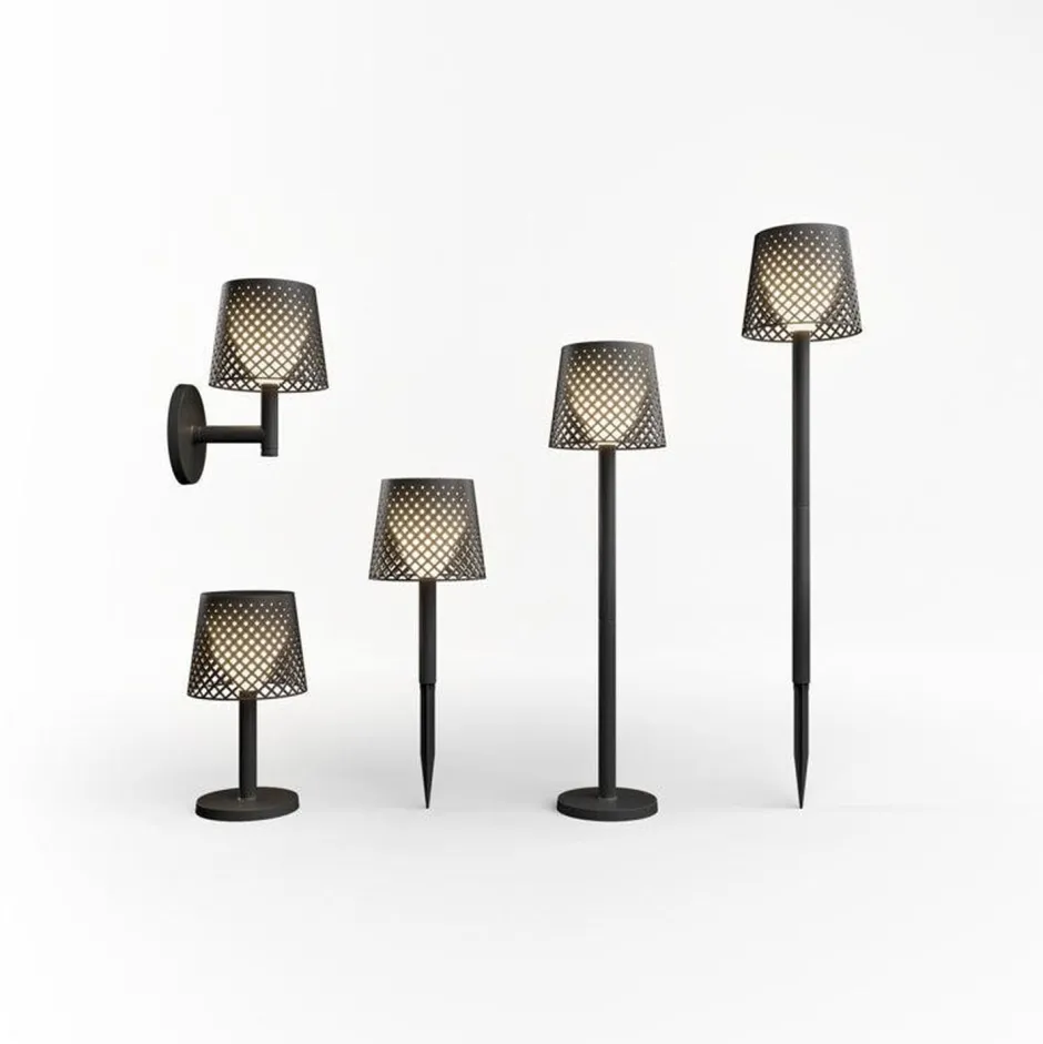 Newgarden LED Außenleuchte Solar 5-in-1 Erdspieß Wand Tisch Boden IP65< Solarleuchten