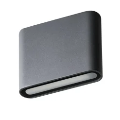 Kanlux LED Außenleuchte Up Down Grau Aluminium IP54 Fassade< Außenwandleuchten|Moderne Lampen