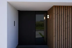 Metall Lampen|Led Außenleuchten*Eco-Light LED Außenleuchte Wand Aluminium Anthrazit IP54 3000 K