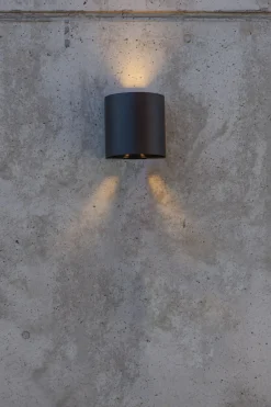 Metall Lampen|Led Außenleuchten*Eco-Light LED Außenleuchte Wand Aluminium IP54 400 lm Up Down