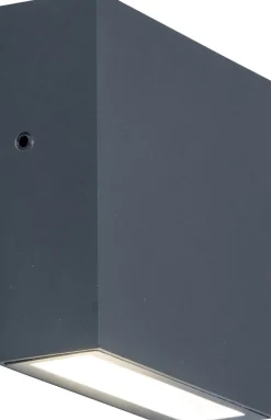 Eco-Light LED Außenleuchte Wand Anthrazit IP54 4000 K Up Down< Metall Lampen|Led Außenleuchten