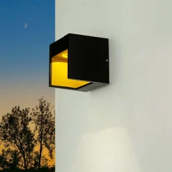 Moderne Lampen|Led Außenleuchten*Easylight LED Außenleuchte Wand klein B: 9 cm IP44 Haus Eingang