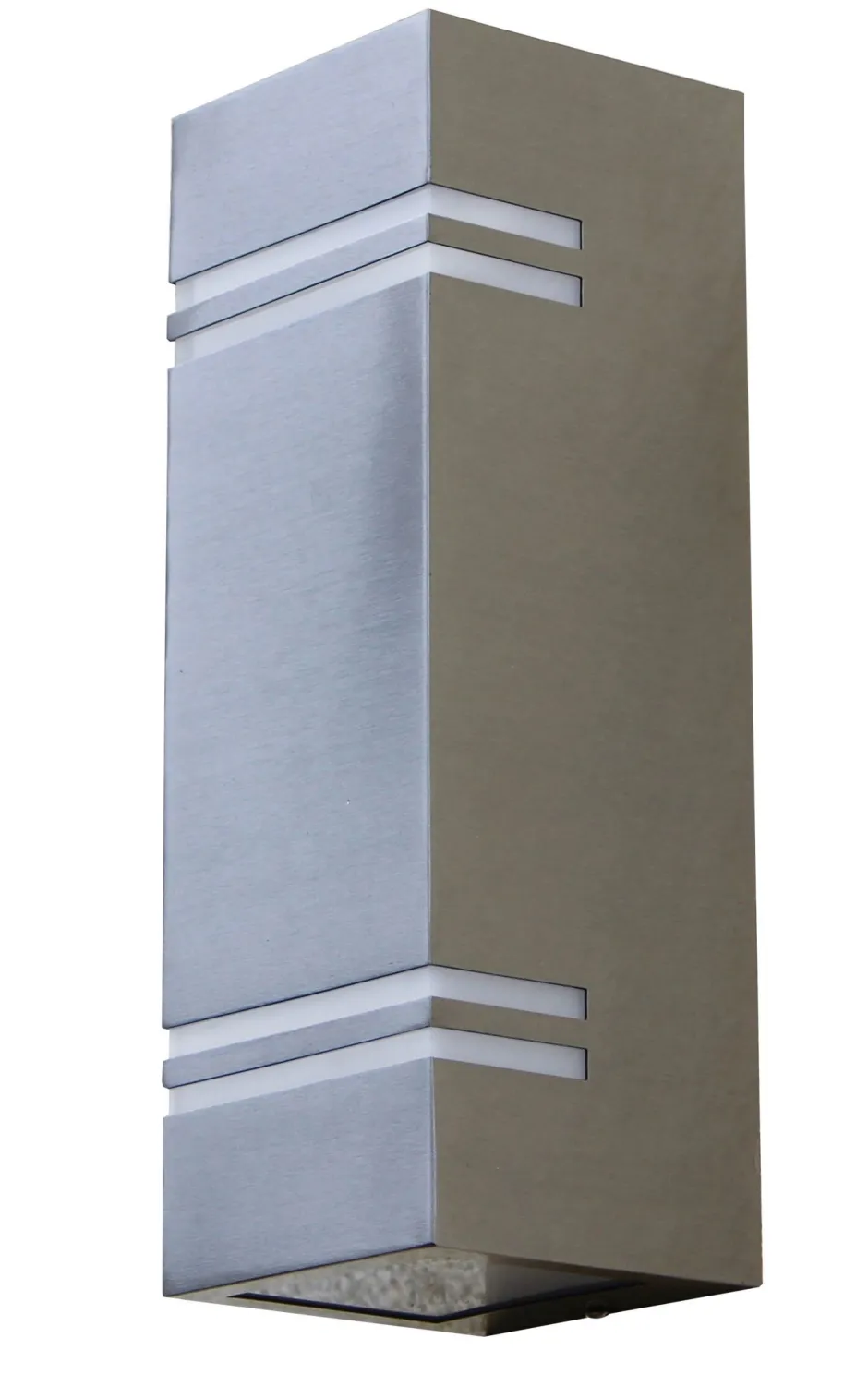 Metall Lampen|Led Außenleuchten*Eco-Light LED Außenleuchte Wand Up Down Edelstahl IP54 3000 K