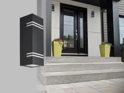 Eco-Light LED Außenleuchte Wand Up Down Aluminium IP54 3000 K< Metall Lampen|Led Außenleuchten