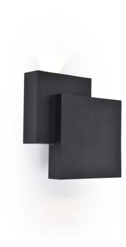 Eco-Light LED Außenleuchte Wand Up Down IP44 B:19,5 cm Schwarz< Metall Lampen|Led Außenleuchten