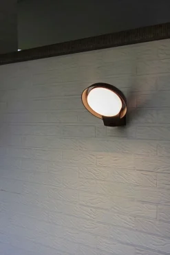 Eco-Light LED Außenwandlampe Aluminium IP54 15 W 1100 lm H:16 cm< Metall Lampen|Led Außenleuchten