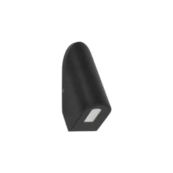 Nowodvorski LED Außenwandlampe Aluminium IP54 H:9,7 cm Schwarz< Metall Lampen|Led Außenleuchten