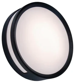 Eco-Light LED Außenwandlampe Aluminium rund Ø18,3 cm IP54 3000 K< Metall Lampen|Led Außenleuchten