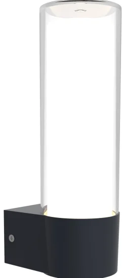 Metall Lampen|Led Außenleuchten*Eco-Light LED Außenwandlampe Aluminium RGB H:26 cm IP44 500 lm