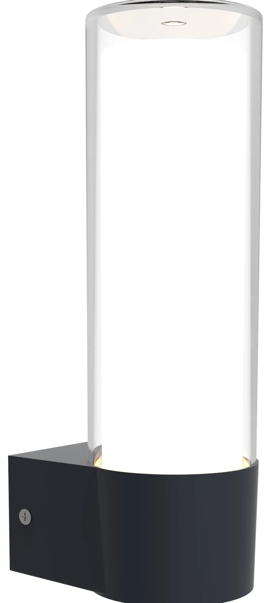 Metall Lampen|Led Außenleuchten*Eco-Light LED Außenwandlampe Aluminium RGB H:26 cm IP44 500 lm