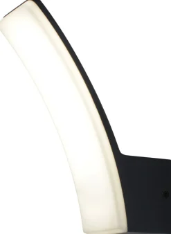 Eco-Light LED Außenwandlampe blendarm H:20,4 cm IP44 Anthrazit< Led Außenleuchten|Moderne Außenleuchten