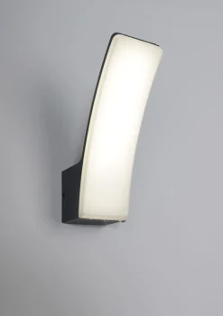 Eco-Light LED Außenwandlampe blendarm H:20,4 cm IP44 Anthrazit< Led Außenleuchten|Moderne Außenleuchten