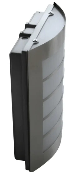 Eco-Light LED Außenwandlampe Edelstahl IP44 H:21,6 cm 850 lm 8 W< Metall Lampen|Led Außenleuchten