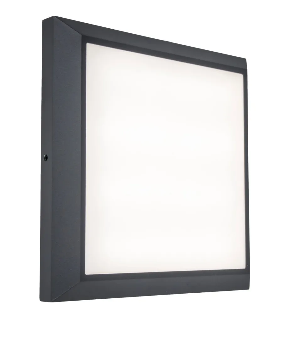 Metall Lampen|Led Außenleuchten*Eco-Light LED Außenwandleuchte Aluminium 4000 K IP54 blendarm