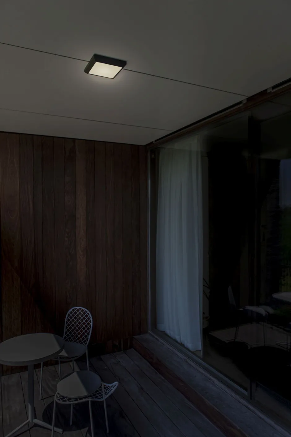 Metall Lampen|Led Außenleuchten*Eco-Light LED Außenwandleuchte Aluminium 4000 K IP54 blendarm