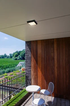 Metall Lampen|Led Außenleuchten*Eco-Light LED Außenwandleuchte Aluminium 4000 K IP54 blendarm