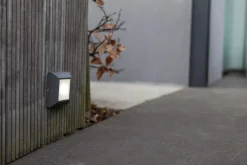 Eco-Light LED Außenwandleuchte Aluminium IP54 4000 K Anthrazit< Metall Lampen|Led Außenleuchten