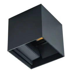 Außenwandleuchten|Moderne Außenleuchten*Kanlux LED Außenwandleuchte Grau Modern eckig IP54 SALA