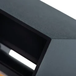 Außenwandleuchten|Moderne Außenleuchten*Kanlux LED Außenwandleuchte Grau Modern eckig IP54 SALA