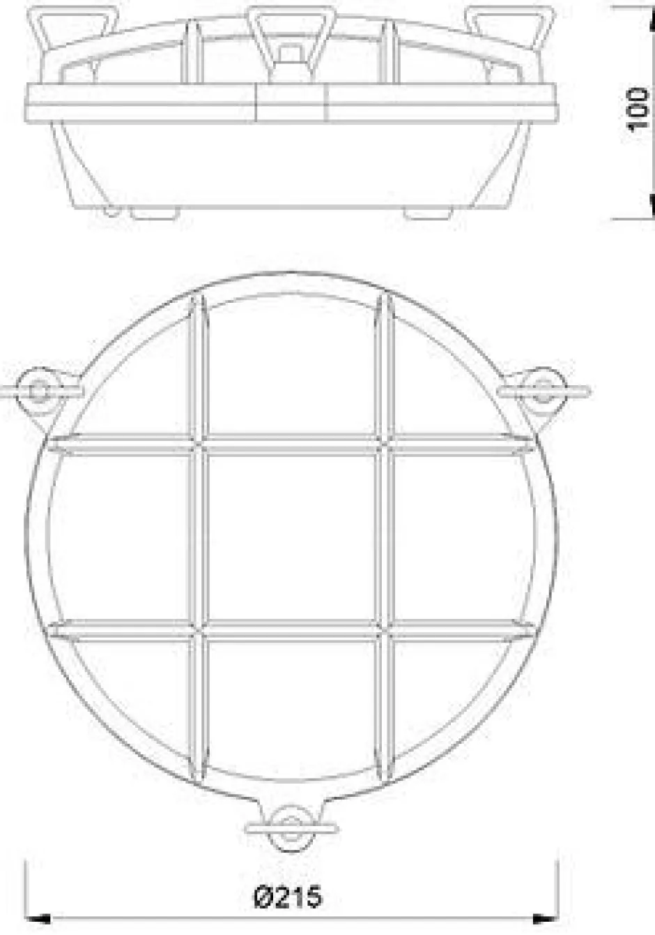 Metall Lampen|Messinglampen*Laura Suardi LED Außenwandleuchte Messing Maritim rund IP54