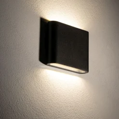 Nowodvorski LED Außenwandleuchte Up Down Aluminium B:11 cm IP54< Metall Lampen|Led Außenleuchten