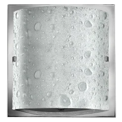 Wandleuchten|Flurlampen*Elstead LED Badezimmer Lampe Glas IP44 spritzwasserdicht eckig