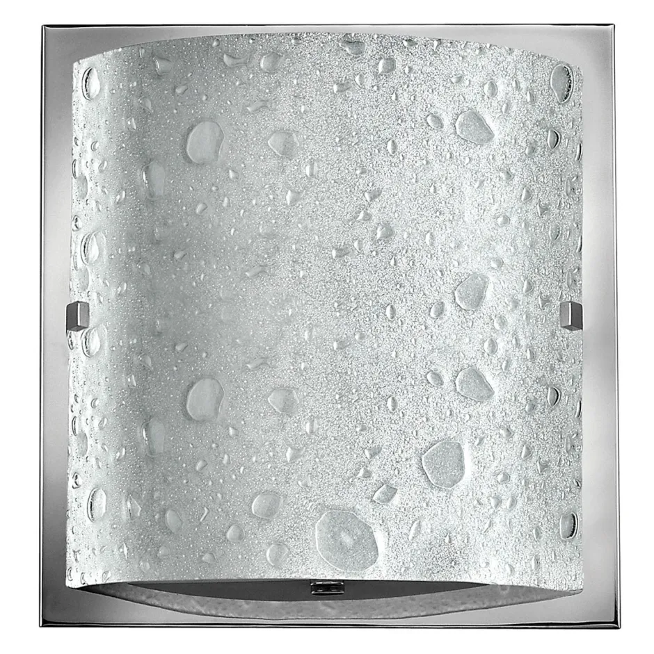 Wandleuchten|Flurlampen*Elstead LED Badezimmer Lampe Glas IP44 spritzwasserdicht eckig