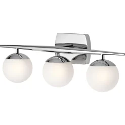 Elstead LED Badezimmer Lampe VERDE IP44 in Chrom Weiß< Wandleuchten|Flurlampen