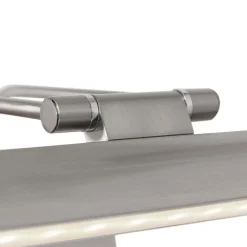 Led Lampen|Wandleuchten*Steinhauer LED Bilderleuchte dimmbar in Stahl B:60 cm 9 W flexibel