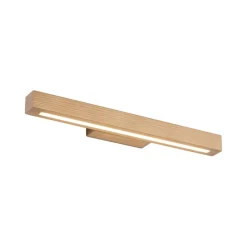 Led Lampen|Wandleuchten*TK Lighting LED Bilderleuchte Holz 46 cm lang 3000 K 988 lm Downlight