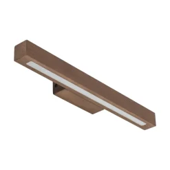 TK Lighting LED Bilderleuchte Holz 46 cm lang warmweiß 3000 K 988 lm< Led Lampen|Wandleuchten