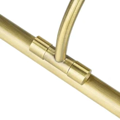 Jugendstil Lampen|Küchenlampen*Nowodvorski LED Bilderleuchte in Messing Antik 12W Jugendstil