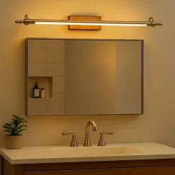 Nowodvorski LED Bilderleuchte Metall Jugendstil 8W 79,5cm lang< Led Lampen|Wandleuchten