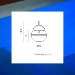 Leuchtmittel|Kabellose Und Akku-Leuchten*Newgarden LED Campingleuchte Akku Haken Magnet Ø 11 cm Dimmer Farbwechsel