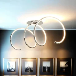 WOFI LED Deckenlampe 3000 K 2300 lm Modern Wellen< Moderne Lampen|Schlafzimmer Lampen