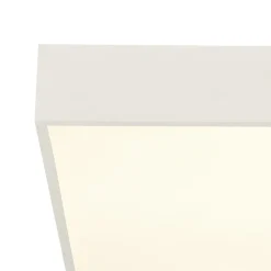 Searchlight LED Deckenlampe Aluminium 16 W 3000 K IP44 B:30 cm Weiß< Bürolampen|Metall Lampen