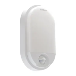 Strühm LED Deckenlampe außen mit Bewegungsmelder IP54 H: 21 cm Weiß< Außenwandleuchten|Feuchtraumleuchten