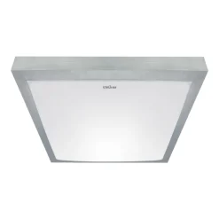 Strühm LED Deckenlampe Bad IP44 4000 K B: 32 cm in Silber Weiß< Deckenleuchten|Led Lampen