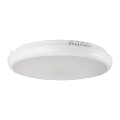 Badezimmer Lampe|Feuchtraumleuchten*Strühm LED Deckenlampe Bewegungsmelder IP65 D: 26,5 cm rund Feuchtraum
