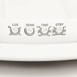 Badezimmer Lampe|Feuchtraumleuchten*Strühm LED Deckenlampe Bewegungsmelder IP65 D: 26,5 cm rund Feuchtraum