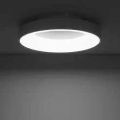 Nowodvorski LED Deckenlampe blendarm Weiß Metall Ø48 cm 4300 lm< Deckenleuchten|Led Lampen